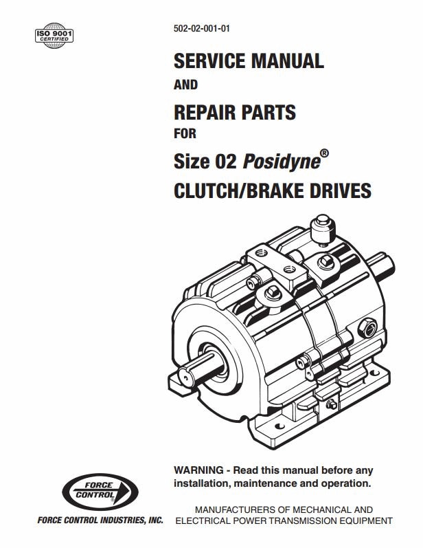 Posidyne 02 Service Manual