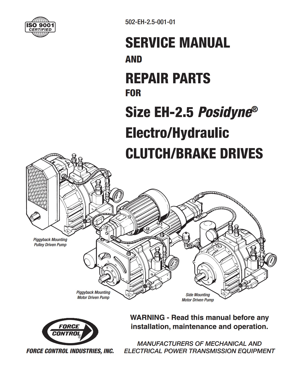 EH-2.5 Posidyne Service Manual
