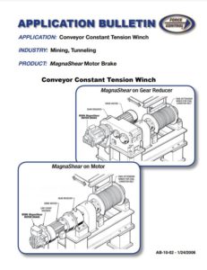 Constant Conveyor Winch