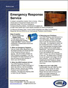 Emergency Response Flyer Cover