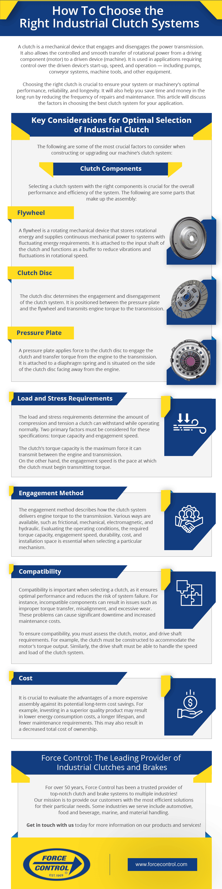 How to Choose the Right Industrial Clutch Systems - Force Control