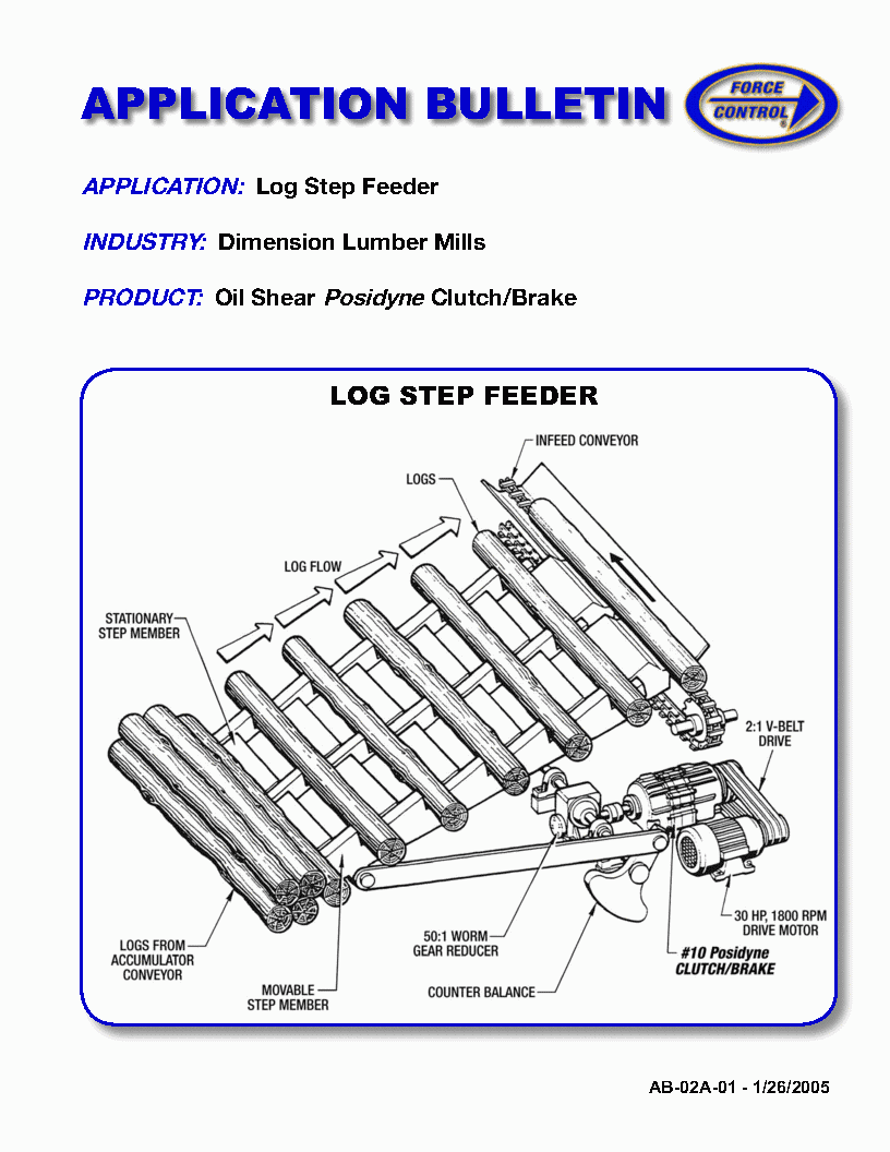 Log Step Feeder