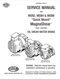 Magnashear Service Manual