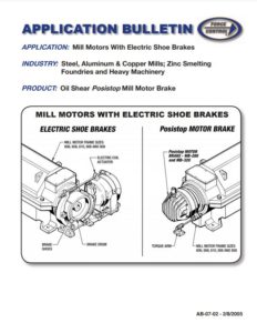 Mill Motor Brakes