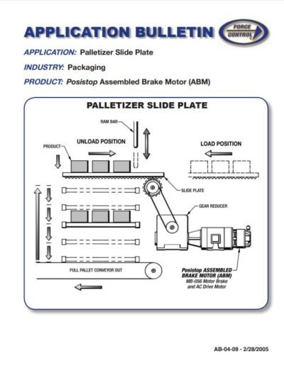 Palletizer Side Plate