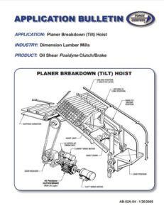 Planer Breakdown (Tilt) Hoist
