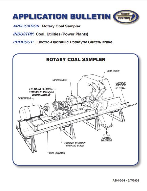 Rotary Coal Sweep Sampler