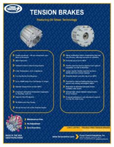 Tension Brake Comparison Flyer